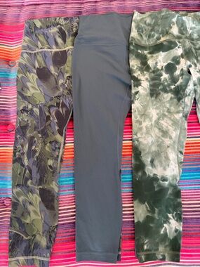 Lululemon Bundle: 3 Pairs Align™ High-Rise Crop Legging 23" - Size 8, Like New